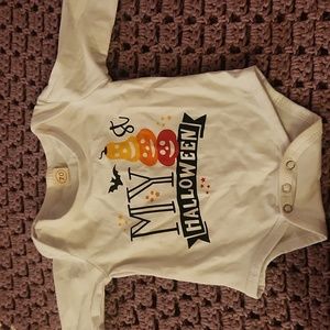 0-3 Month Halloween Onesie